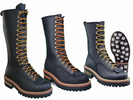 10", 12", and 16" Calked Logger Boot